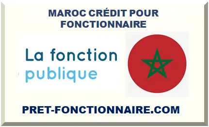 MAROC CRÉDIT POUR FONCTIONNAIRE