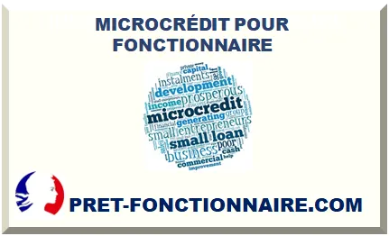 MICROCRÉDIT POUR FONCTIONNAIRE